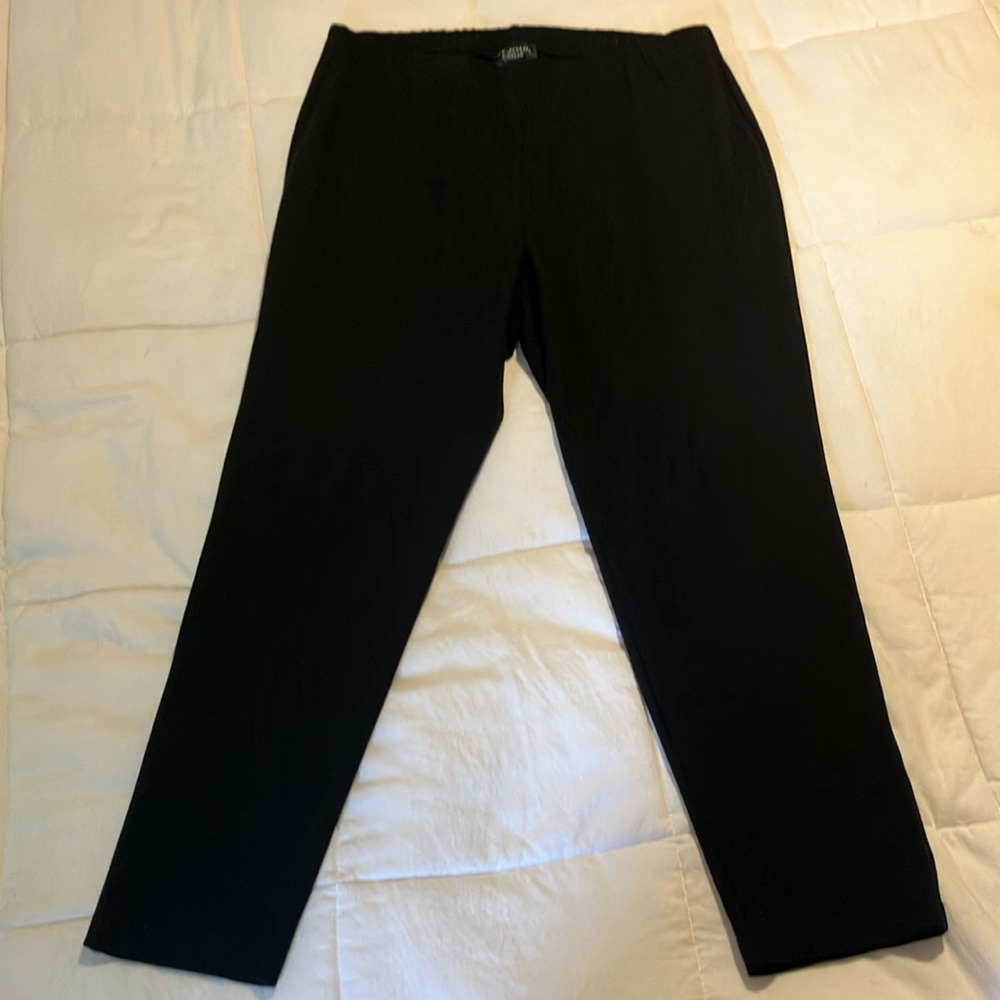 St John Caviar Black Pants * L